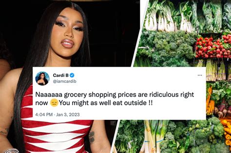 cardi b grocery prices